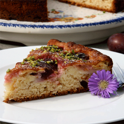 Zwetschgenkuchen mit Mandelsplittern - Küchenmomente