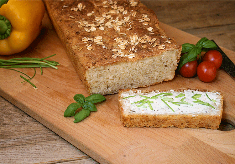 Haferflockenbrot mit Sesam Küchenmomente