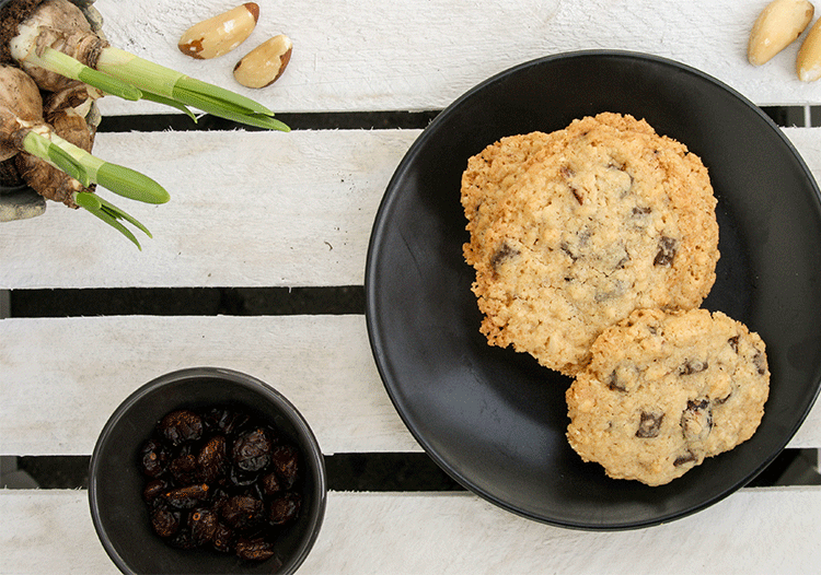 Paranuss Cranberry Cookies mit Haferflocken - Küchenmomente