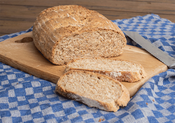 Joghurtbrot mit Leinsamen - Küchenmomente